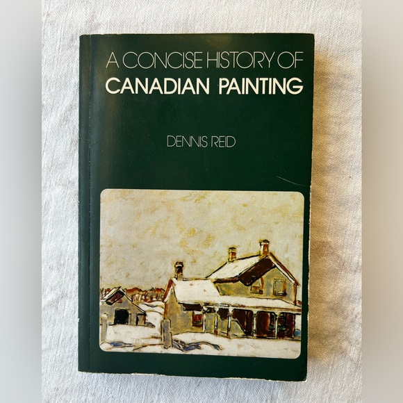 Other - Vintage 1973-A Concise History of Canadian Painting by Dennis Reid - Green Cover